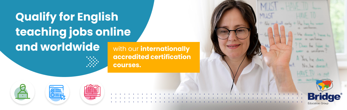 Bridge TEFL - internationally recognised online TEFL certification courses