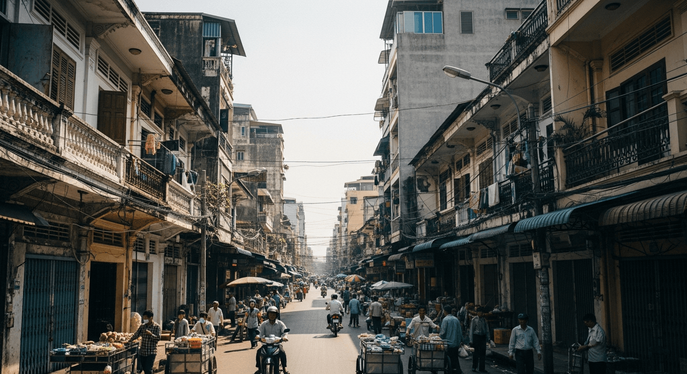 Daily Digital Nomad Life in Phnom Penh, Cambodia